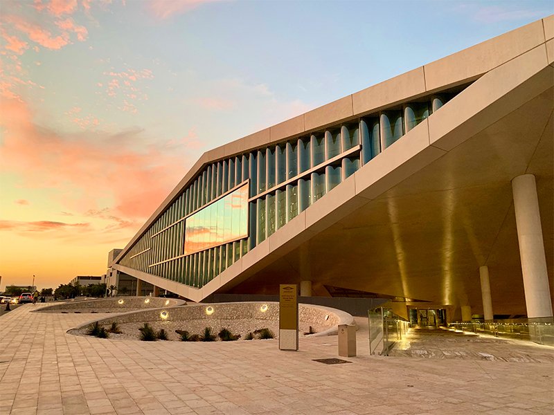  کتابخانه ملی قطر؛ الماس فضایی