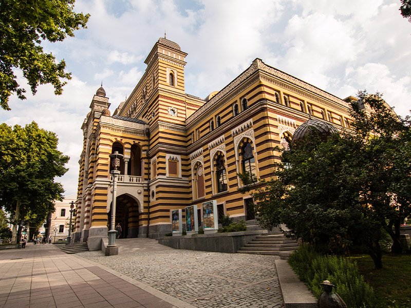  معماری خانه اپرای ملی تفلیس Tbilisi State Opera House