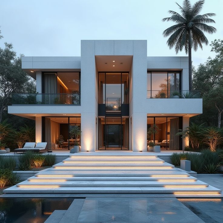 طراحی ویلا لوکس